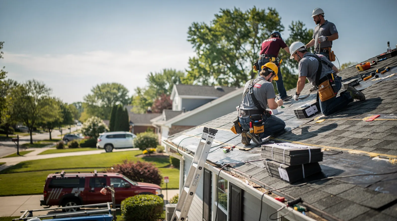 Roof Repair in Hudson, KS around you